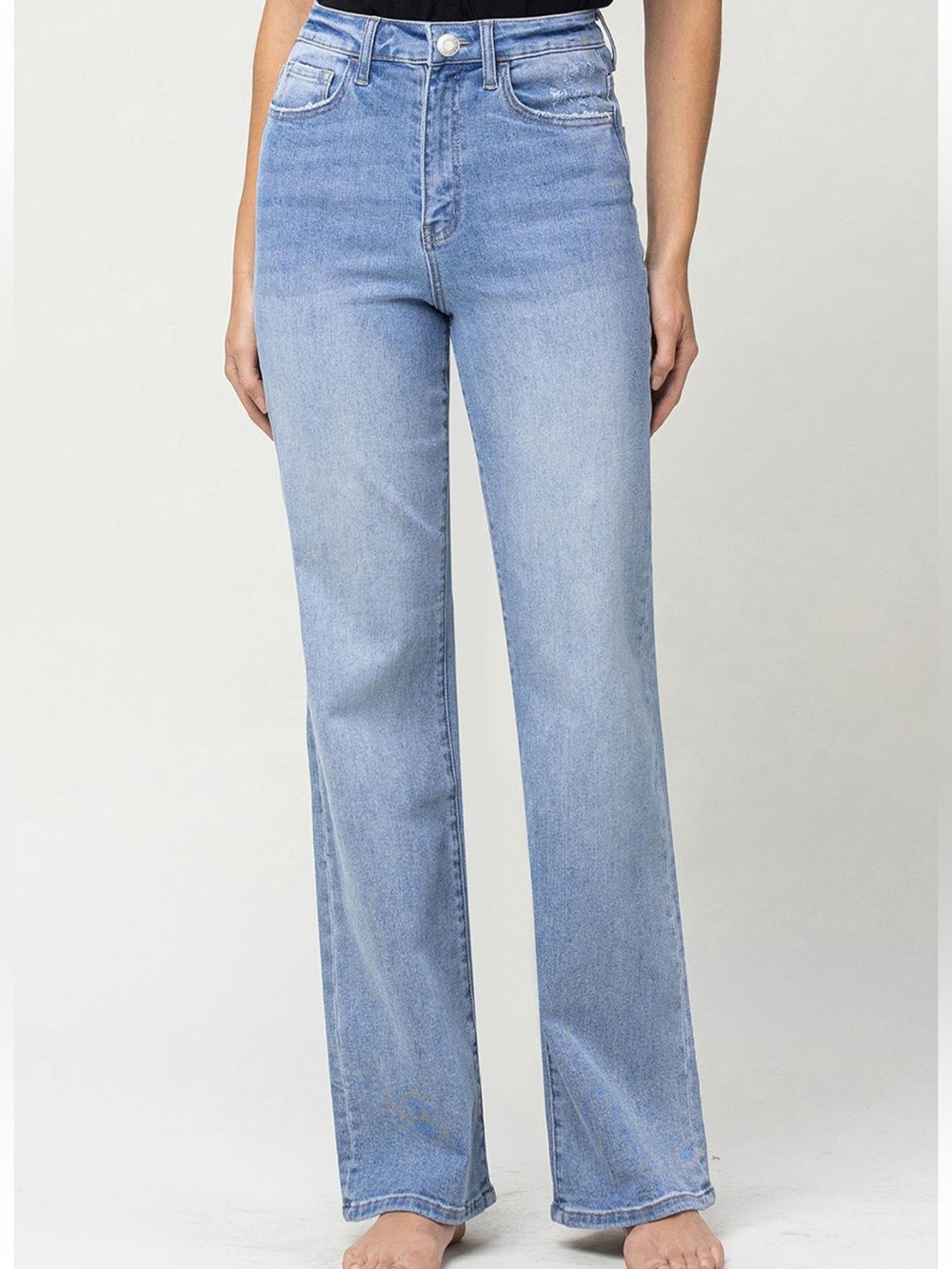 Vervet 90s high-rise vintage flare jeans